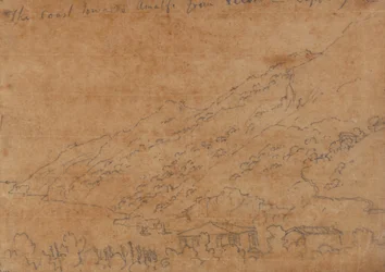 Die Küste Richtung Amalfi von Vietri, 19. September